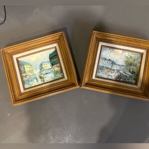 Vintage Framed oil paintings